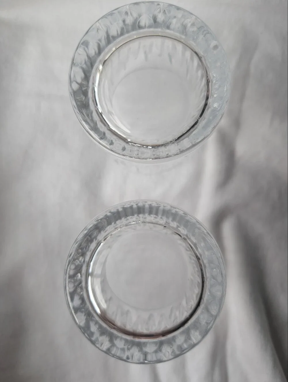 Reed & Barton  Soho Crystal Cut Double Old Fashioned Glasses - Clear (Set of 2)